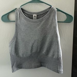 Grey workout tank